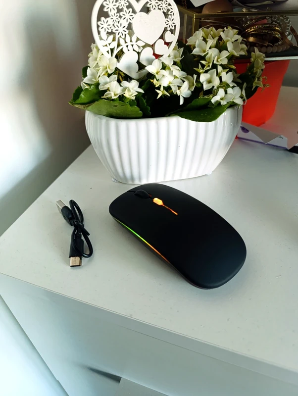 Mysz bezprzewodowa 2.4G + Bluetooth RGB - obrazek 2