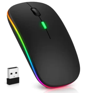 Mysz bezprzewodowa 2.4G + Bluetooth RGB