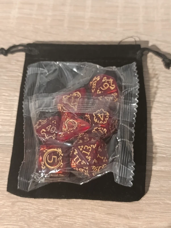 Runiczne Kostki RPG – Crimson Arcana - obrazek 2